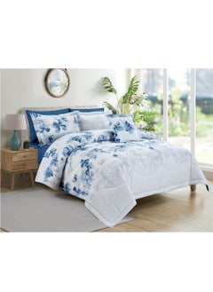 In Zone double summer mattress, 7 pieces || White and navy blue - pzsku/ZC515479E7979A5748366Z/45/_/1740913139/183d04ec-f343-465b-a810-14d2032b1fab