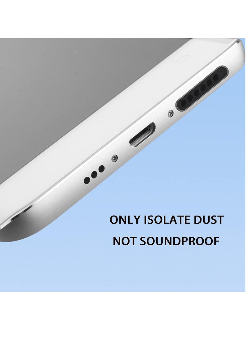 Generic Mobile Phone Speaker Dustproof Mesh Stickers with Adhesive Protection, Anti-Dust Net Accessories, Includes Cleaning Brush and Tweezers  - Image 2
