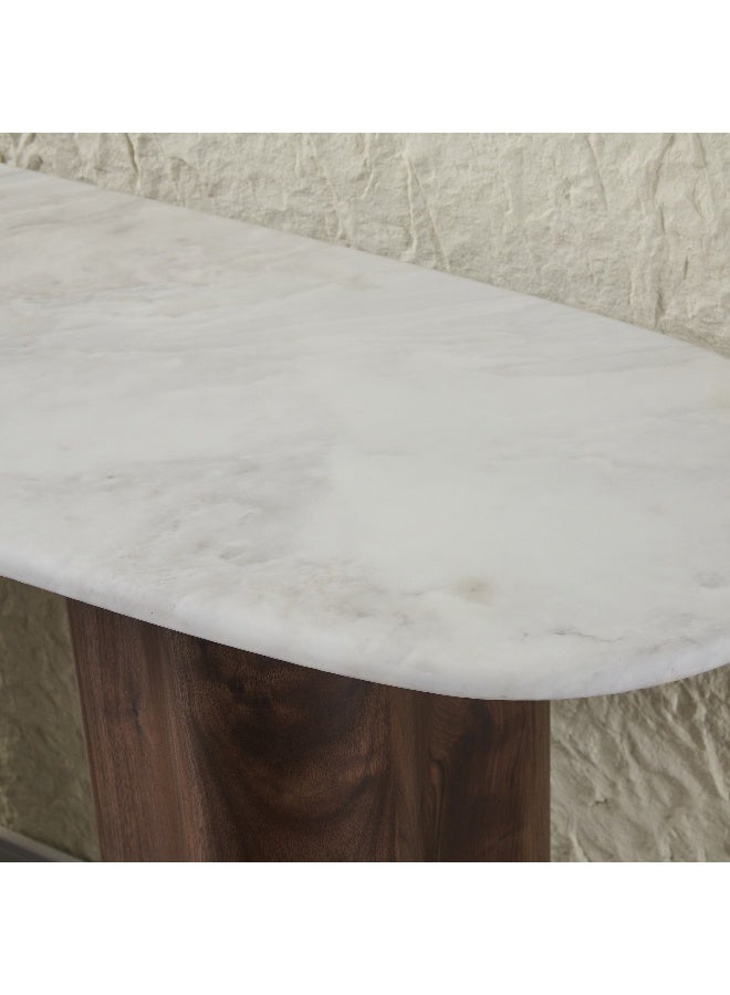 Home Box Velasco Marble Top Console Table - Image 3