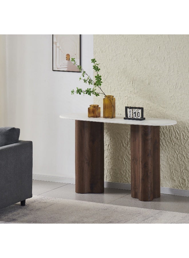 Home Box Velasco Marble Top Console Table - Image 5