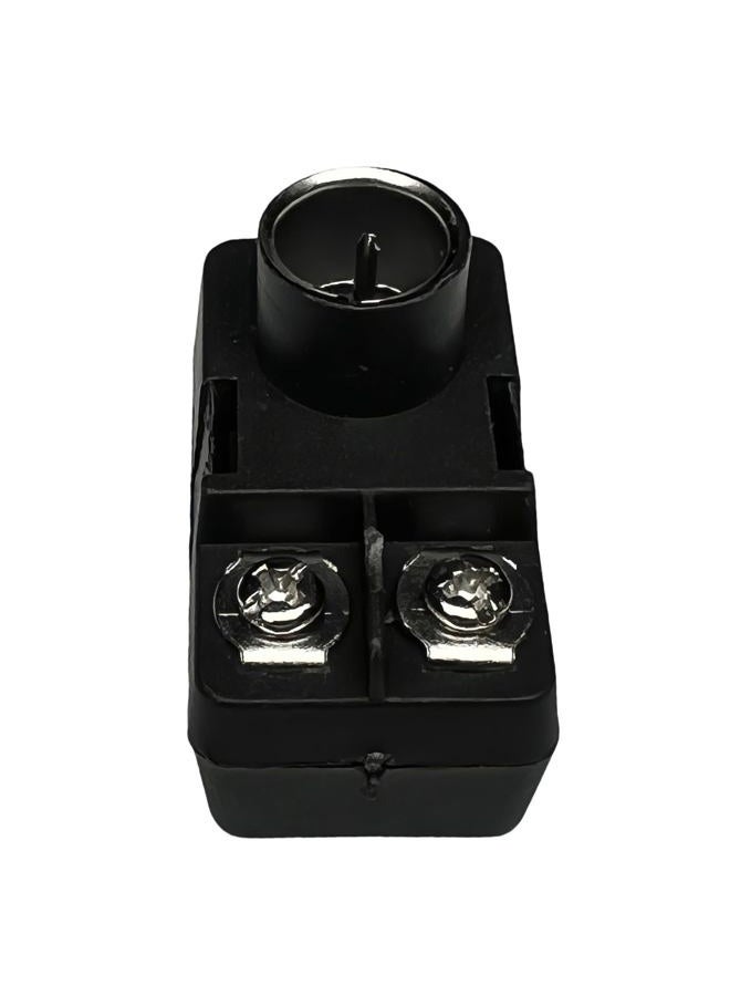 CESS F-Type Balun 300-75 ohm TV Connector Antenna Matching Transformer - F 300/75 ohm Plug (2 Pack) - Image 4