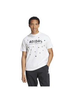 Adidas Adidas U Ksa Tee White Training T-Shirts For Unisex Xs  - Image 3