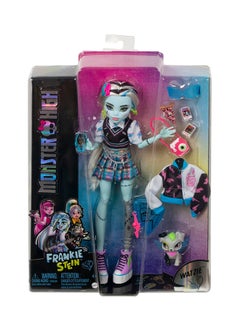 MONSTER HIGH Monster High Frankie Stein Doll With Pet And Accessories  - Image 1