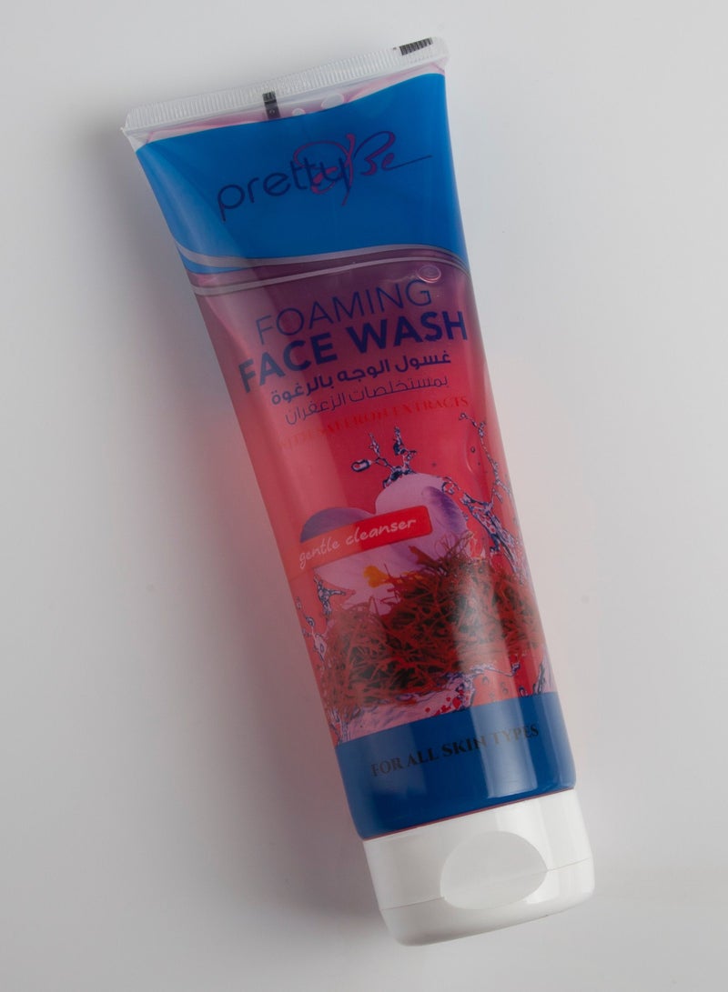 Pretty Be prettyBe foaming face wash with saffron extract 240ml - Image 2