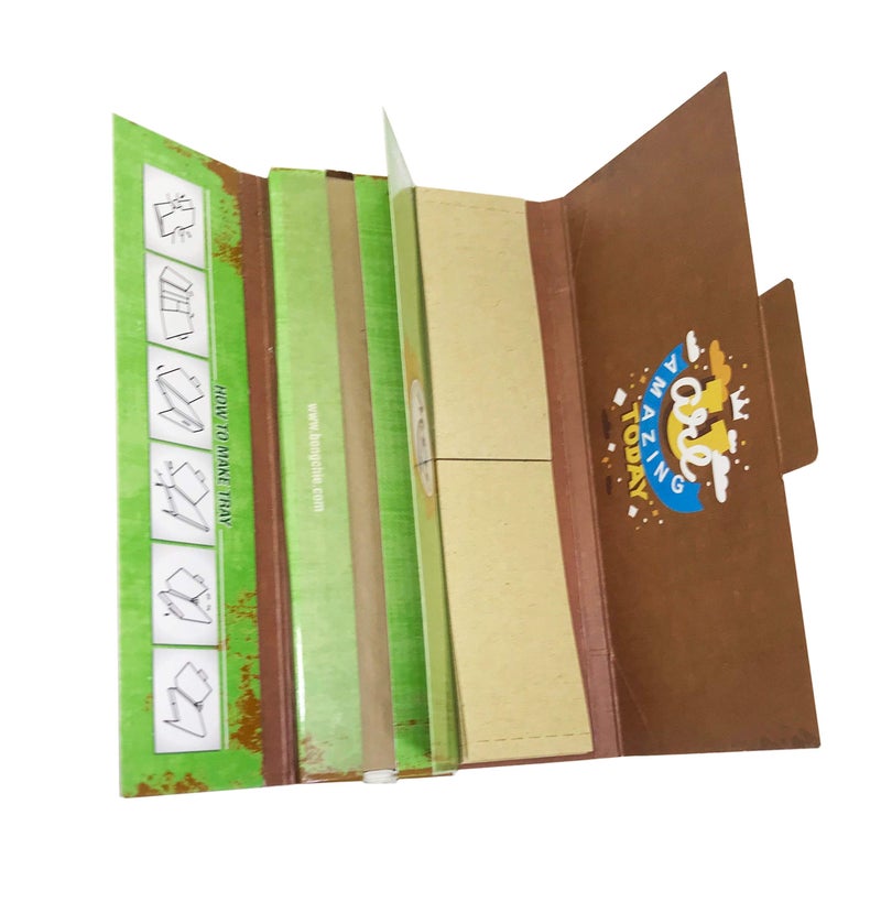 Treasure House ورق لف موزو - ورق بني نهائي مع نصائح فلتر (عبوة من 5) من تريجر هاوس. - Image 2