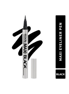 INCOLOR Ic058 Maxi Long Lasting Smudge Proof Sketch Pen Eyeliner For Women, 2 Gram - Black  - Image 2
