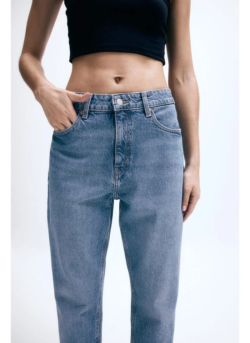 اتش اند ام Slim Mom High Ankle Jeans