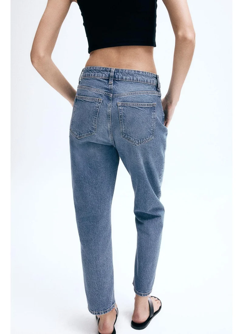 اتش اند ام Slim Mom High Ankle Jeans