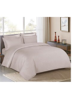 Hours Bed sheet set with elasticated edges from hours collection of 4 pieces king size,HOTEL-S009  - Image 2