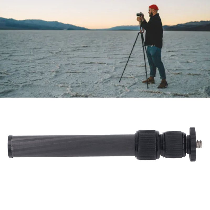 Tripod Extension Pole 3 Section Carbon Fiber Center Column Tripod Extender Tripod Extension Tube for DSLR Camera Load 22lbs - Image 4