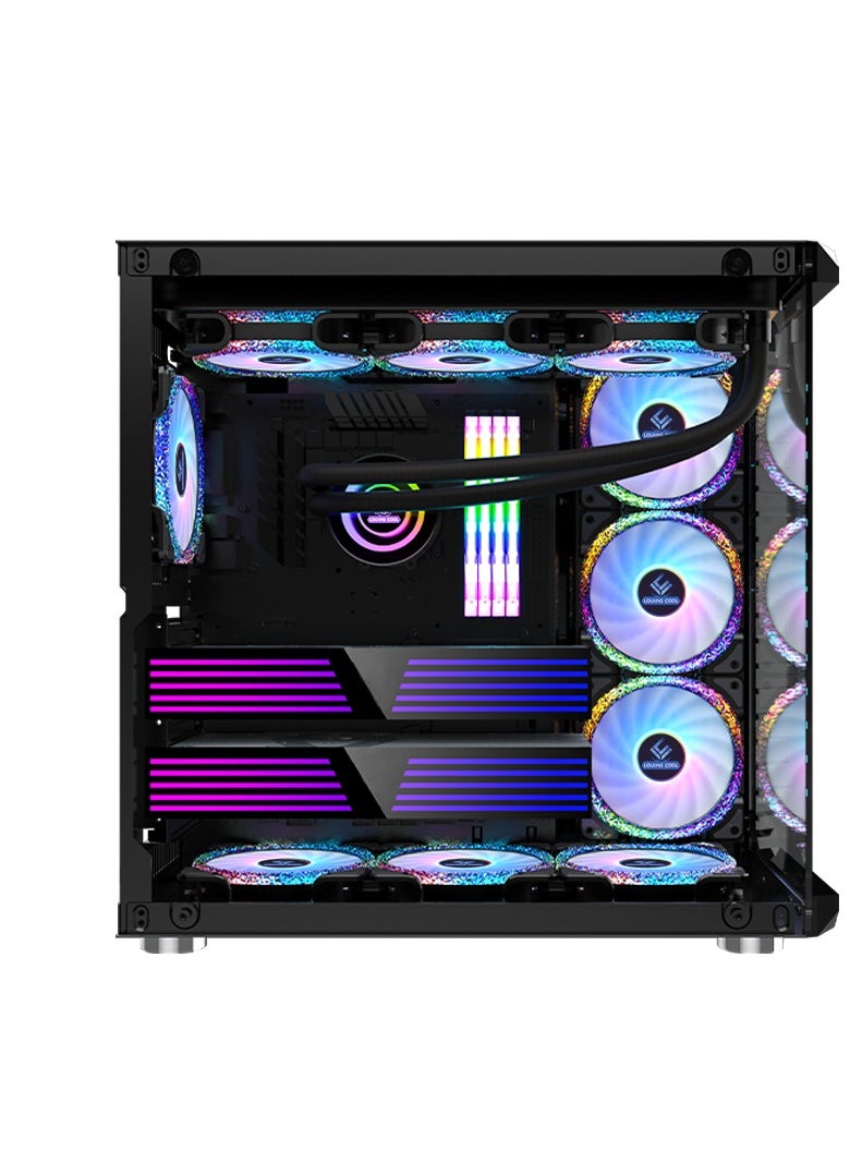 Truenort EclipseX  Gaming PC,  Intel Ultra7  Processor (CPU) | RTX 5070 Ti Graphics Card (GPU) | 32GB RAM Memory | 2TB SSD Storage | Windows 11 Pro | True Nort Gaming Case Black  - Image 3