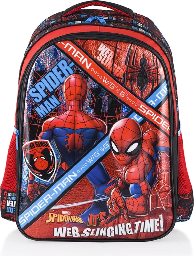 سبايدر مان Primary School Bag Salto Web Slinging Time (5 Pieces)