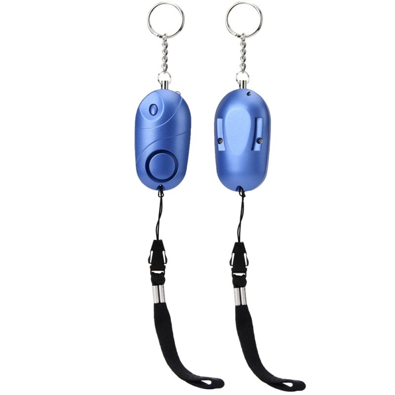 Personal Security Alarm: 130dB Loud Sound, Easy To Use - Compact Portable Keychain Emergency Alarm With Mini LED Flashlight for Girls, Children, Elderly & At-Risk Individuals - Image 2