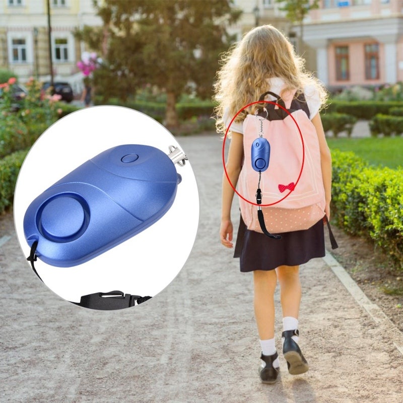 Personal Security Alarm: 130dB Loud Sound, Easy To Use - Compact Portable Keychain Emergency Alarm With Mini LED Flashlight for Girls, Children, Elderly & At-Risk Individuals - Image 5