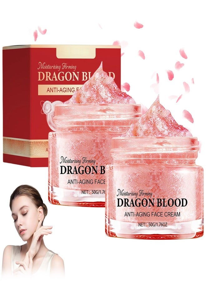 Lucift 2PCS Dragons Blood Easy Cream, Dragon Blood Retinol Cream,Firming Anti Wrinkle Cream for Women Skincare, Moisturizer Nourishing Rejuvenating Cream - Image 1