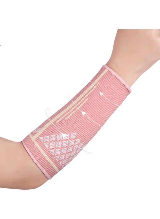 Gingpai Sport Volleyball Wrist Guard, Sports Wrist Support, Extended Wrist Sleeve, Joint Brace, Sprain Protection, Arm Guard, Forearm Protector (S Black, One Pair) - Image 3