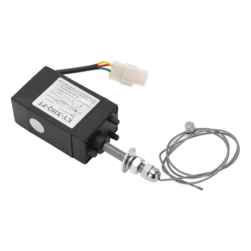Diesel Engine Stop Solenoid Valve Servo Motor Control Generator Shutdown Solenoid Valve Power Off NC 12V - Image 5