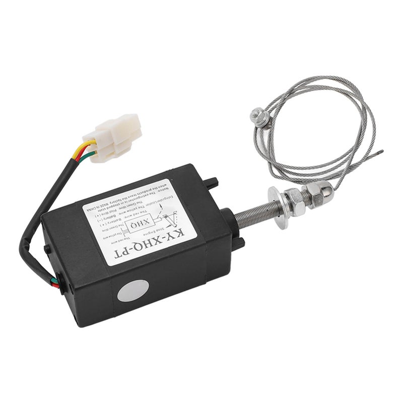 Diesel Engine Stop Solenoid Valve Servo Motor Control Generator Shutdown Solenoid Valve Power Off NC 12V - Image 4