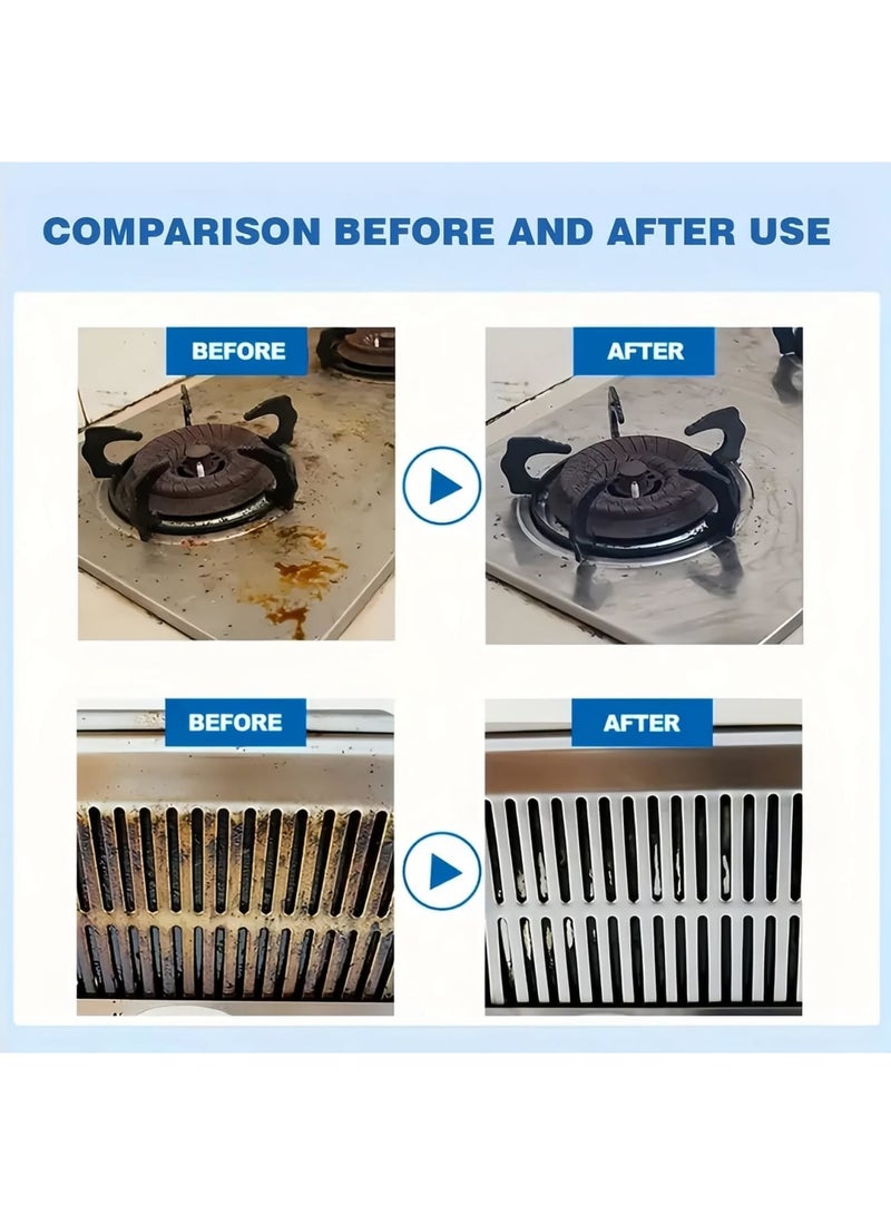 SYOSI Heavy Duty Kitchen Degreaser & Cleaning Spray, Bubble Cleaner Foam Spray, All-Purpose Degreaser for Kitchen, Cooker, Stains Remover, Easy to Use for Tough Grease, Oil, and Dirt(120ml) - Image 2