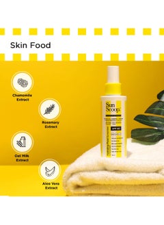 SunScoop SunScoop Fluid Body Sunscreen Spray Spf 60, No White Cast, Protects From Uva & Uvb Rays, Hybrid, For Dry, Normal And Oily Skin Types 125 Ml (Pack Of 1) Neutral  - Image 4