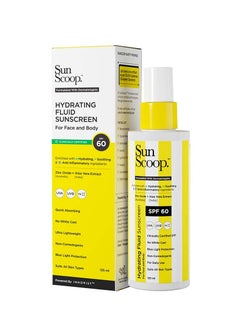 SunScoop SunScoop Fluid Body Sunscreen Spray Spf 60, No White Cast, Protects From Uva & Uvb Rays, Hybrid, For Dry, Normal And Oily Skin Types 125 Ml (Pack Of 1) Neutral  - Image 1