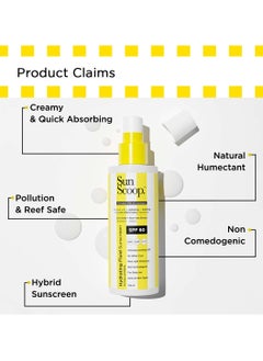 SunScoop SunScoop Fluid Body Sunscreen Spray Spf 60, No White Cast, Protects From Uva & Uvb Rays, Hybrid, For Dry, Normal And Oily Skin Types 125 Ml (Pack Of 1) Neutral  - Image 2