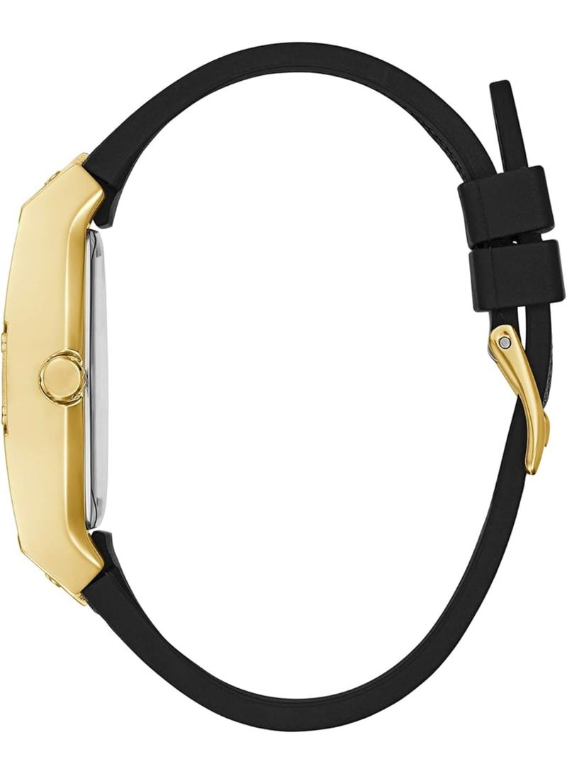 Guess Womens Raven Gold paved with crystals watch GW0105L2 - Image 3