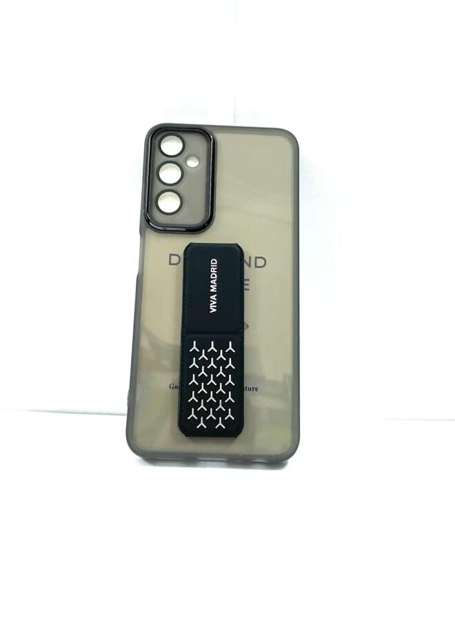 Case Cover With Magnetic Hand Grip For Samsung Galaxy A05s Black - Image 1