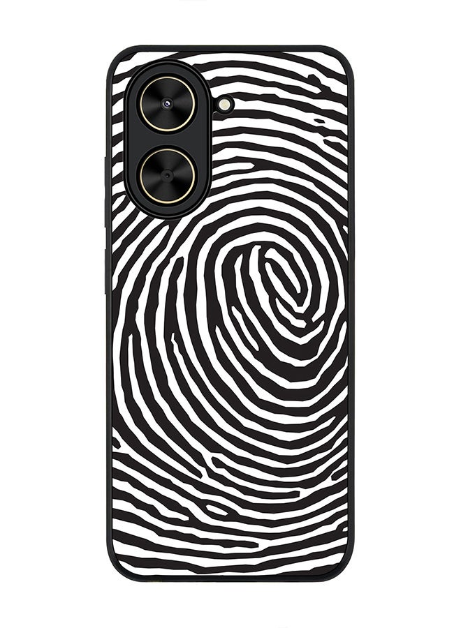Stylizedd For Xiaomi Poco C71 / Redmi A5 4G Case,Slim fit Camera Protection, Shockproof Thin Phone cover  - Finger Prints - Image 1