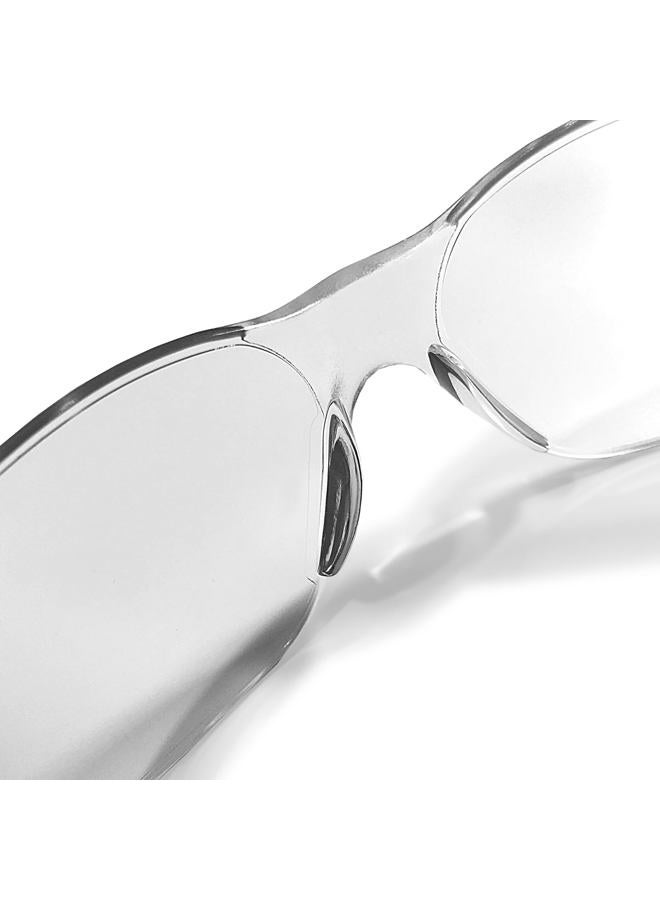 JORESTECH Eyewear Protective Safety Glasses, Polycarbonate Impact Resistant Lens Pack of 12 (Clear) - Image 4
