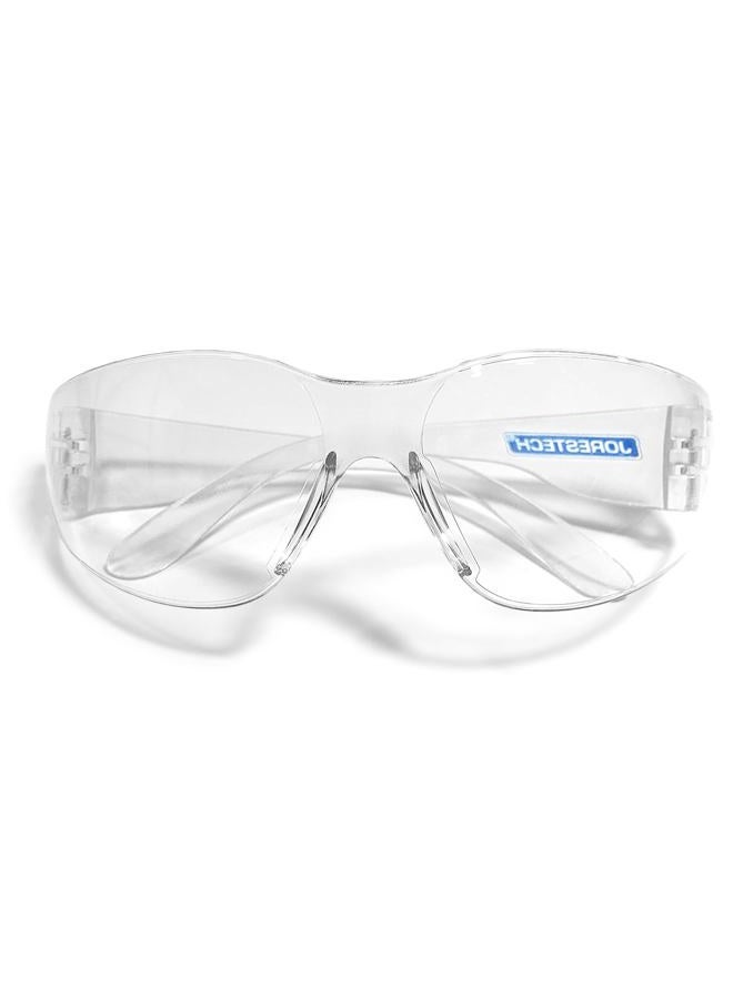 JORESTECH Eyewear Protective Safety Glasses, Polycarbonate Impact Resistant Lens Pack of 12 (Clear) - Image 3