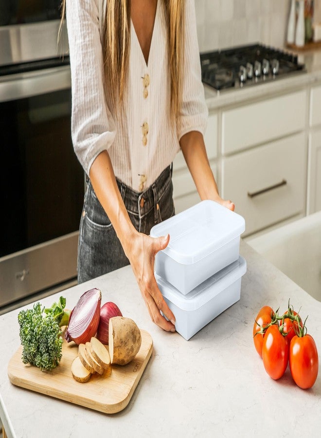 MT.BAY Silicone Freezer Trays (6 Cup White) - Image 2