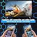 FVBADE30000 in 1 R40S PRO Handheld Game Console 35 inch IPS Screen Mini Retro Console 3800mAh Portable Pocket Arcade 45 Mainstream Emulator 256G TF Card TransparentBlue - Image 4