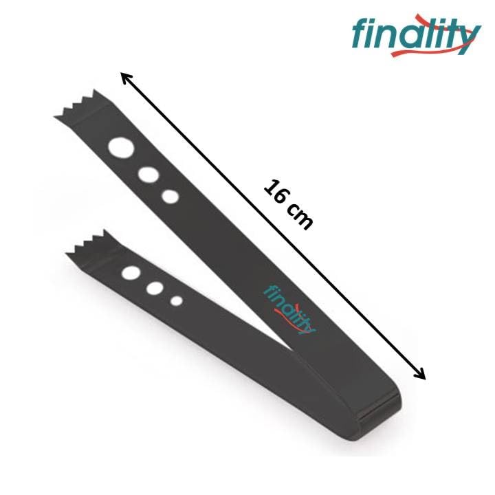 finality Stainless Steel Insulated Double Walled Black Ice Bucket with Lid Handle 15L Ice Tong Keeps Ice Cold for Long Hours Bar Tools for Home Bar Accessories Mini Bar - Image 3