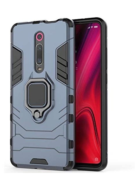 Mi 9t / Mi 9t Pro / K20 Pro Cover Design Protective Case With 360 Degree Rot - Blue