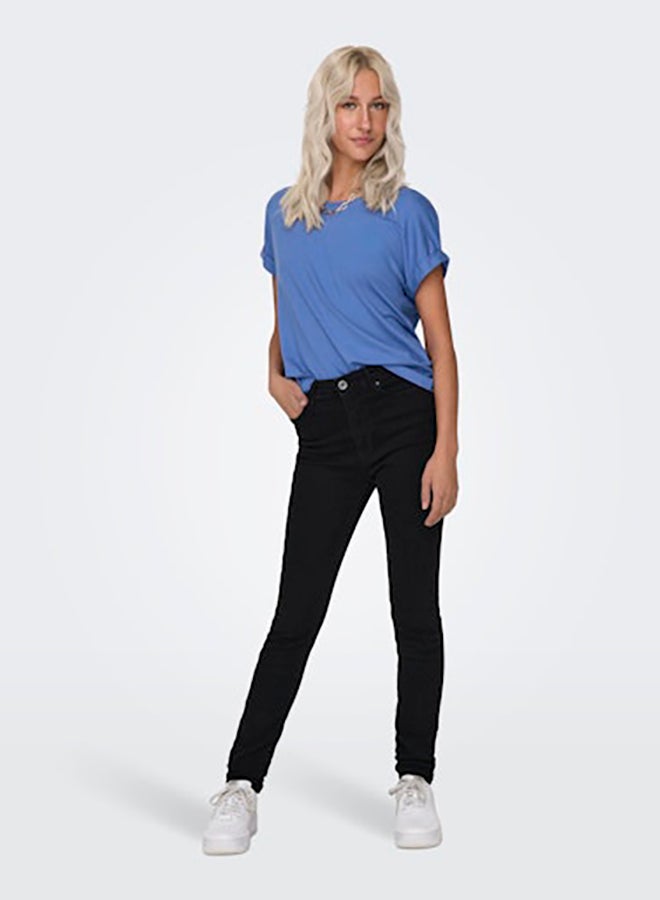 ONLY Women Short Sleeve O-Neck Top - Image 1