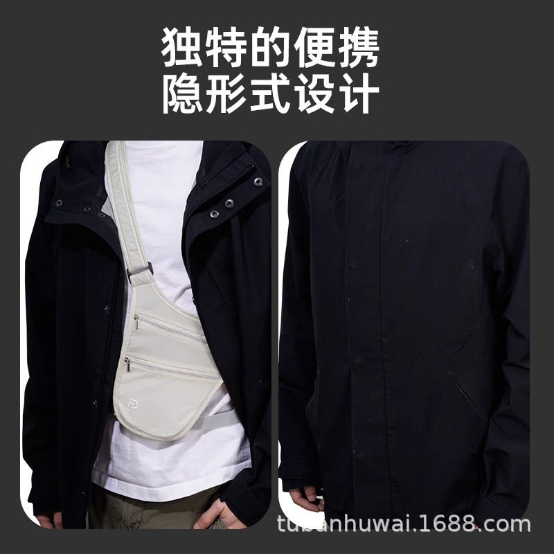 Travel Waist Bag with Anti-Theft Design, Lightweight and Slim for Passport & Phone - Image 5