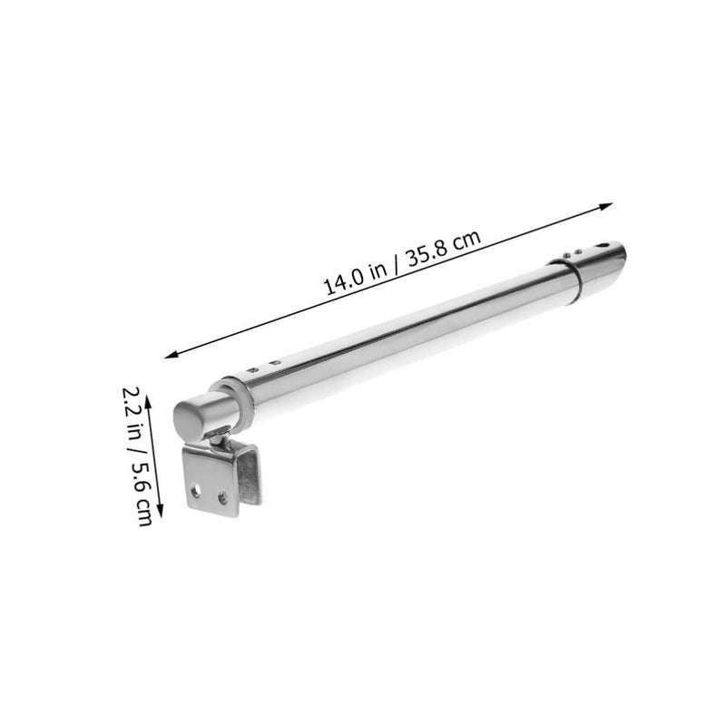 Frameless Shower Glass Panel Support Bracket Bar Stainless Steel Fixing Hardware - Image 5