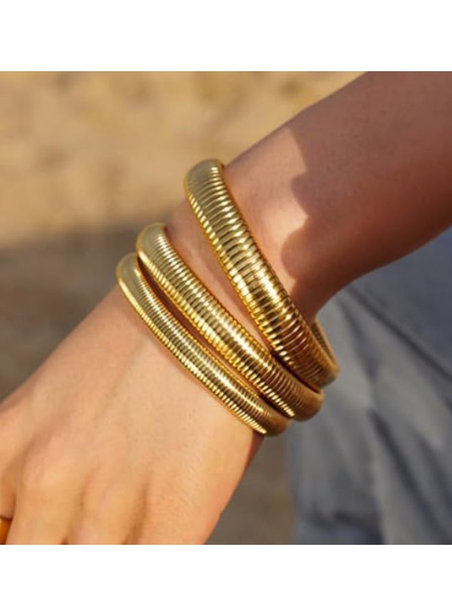 بانجلز ممتدة مكدسة واسعة النطاق -3 حزم بانجلز ذهبية - Image 1