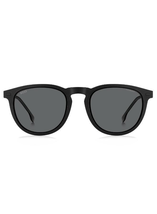 BOSS Men's UV Protection Sunglasses Boss 1640/Cs Black 43.9 - Lens Size: 51 Mm - Image 3