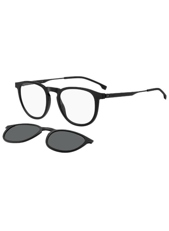 BOSS Men's UV Protection Sunglasses Boss 1640/Cs Black 43.9 - Lens Size: 51 Mm - Image 1