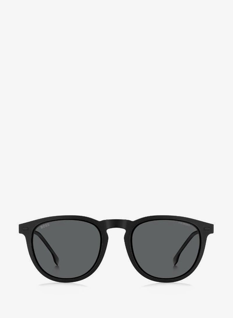 BOSS Men's UV Protection Sunglasses Boss 1640/Cs Black 43.9 - Lens Size: 51 Mm - Image 3