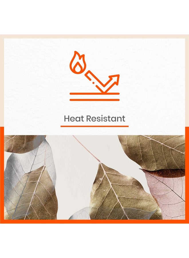 Bathla Table Mats - Set of 6-45cm x 30cm PVC Table Placemats & Coasters for Home Dining Table | Multipurpose, Heat-Resistant, Waterproof & Washable | Matworks (Lamina) - Image 4