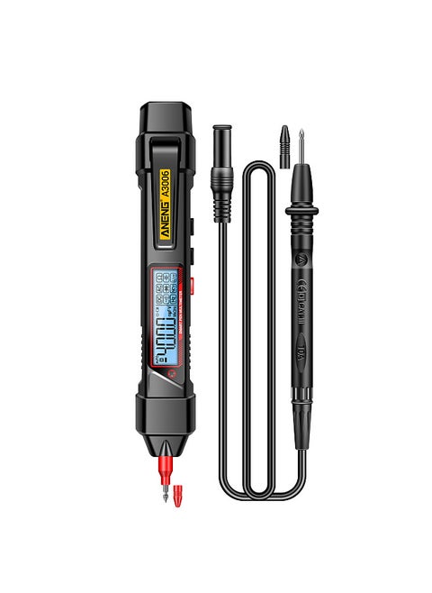A3006 Pen Type Digital Multimeter 4000 Count AC/DC Voltage Tester Zero Fire Line Detector Resistance Capacitance and Diode Testing Electric Tools