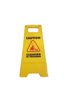 ABBASALI Foldable Sign Board For Cleaning Warning Plastic  - Image 1
