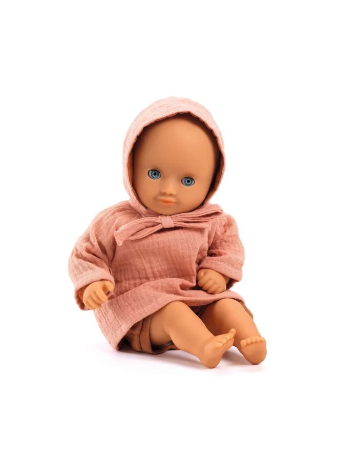 DJECO Pomea Doll Peach Outfit