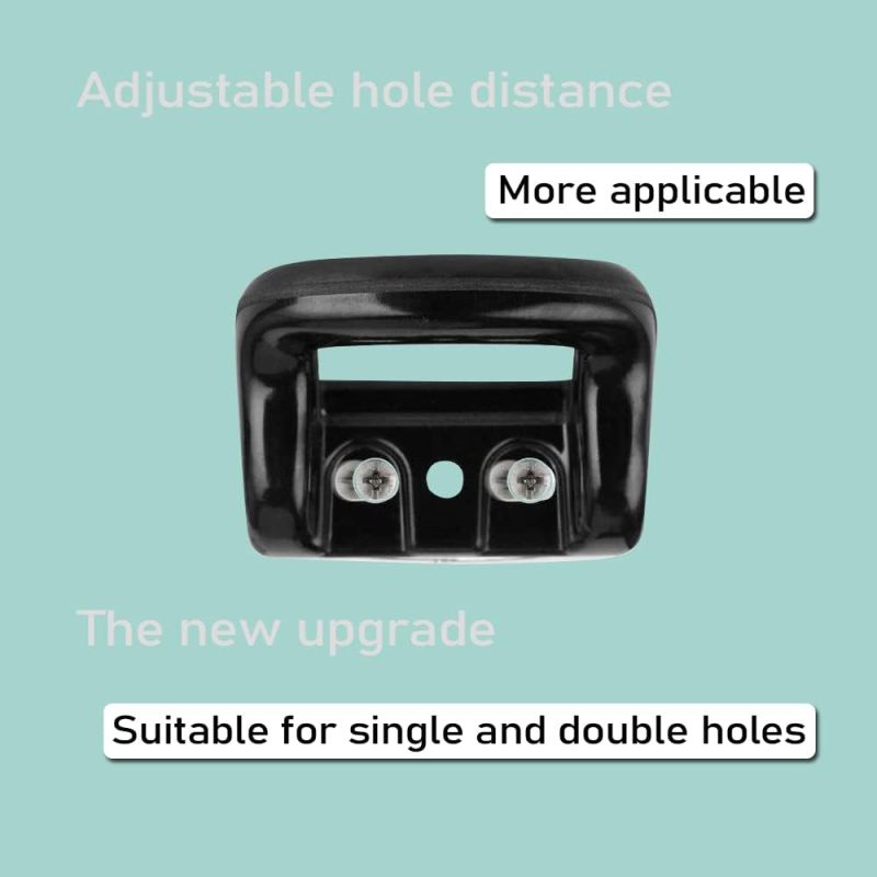 Black Metal Pressure Cooker Side Handles - Durable Construction, Ergonomic Grip, 6.7 X 6.7 X 2 Cm, 1 Or 2 Hole Compatible for Modern Kitchen Appliances - Image 4