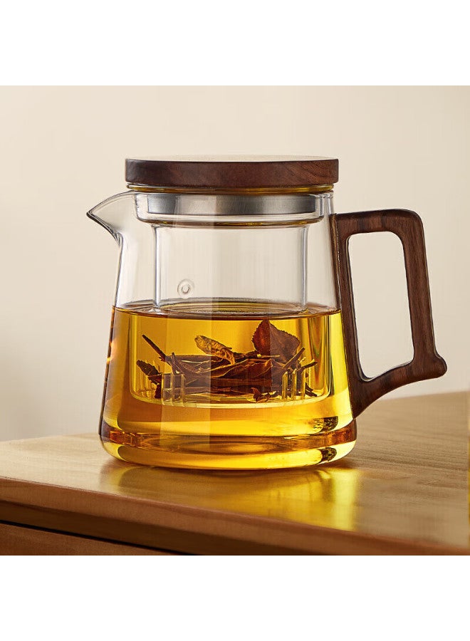 Yihutea Tea Infuser Glass Teapot With Filter Large Capacity High Temperature Resistant Tea Maker Tea Strainer Glass Tea Set - Image 1