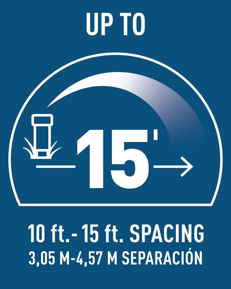 Orbit 54070 Brass Pop-Up Flush Head Sprinkler with Full Pattern Spray Nozzle - Image 4