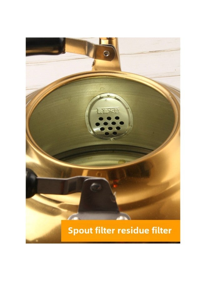 Thickened Stainless Steel Kettle Special Soup Pot For Commercial Hot Pot Shop Chinese Hot Water Teapot Household Sound Kettle-Color:2—6L-Capacity:304 Gold 5l Extra Thick Model  - Image 3